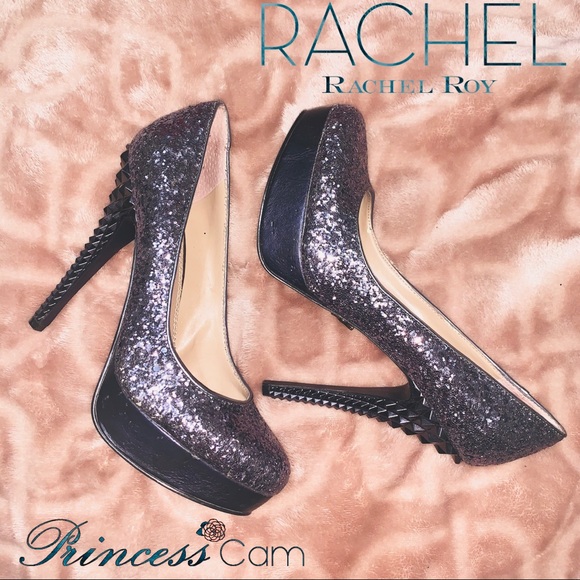 RACHEL Rachel Roy Shoes - 🆕RACHEL Rachel Roy Glitter Keedan Platform Heels